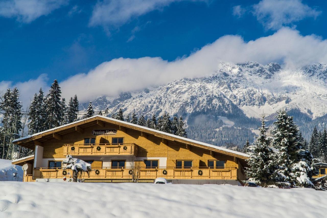 Pension Aloisia Hotell Scheffau am Wilden Kaiser Exteriör bild